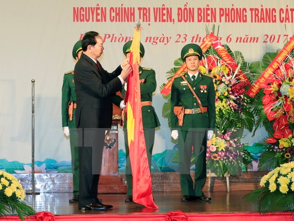 Bộ đội Biên phòng Hải Phòng nhận danh hiệu Anh hùng Lực lượng vũ trang
