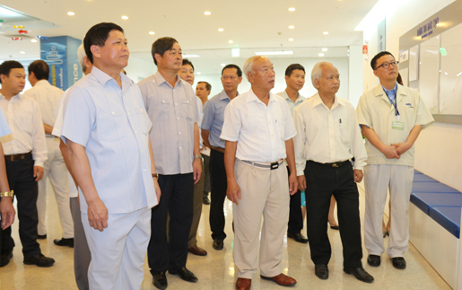 Ban Kinh tế Trung ương thăm và khảo sát tại Thái Nguyên 