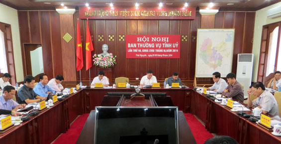 Ban Thường vụ Tỉnh ủy: Xem xét, cho ý kiến vào một số tờ trình, báo cáo 