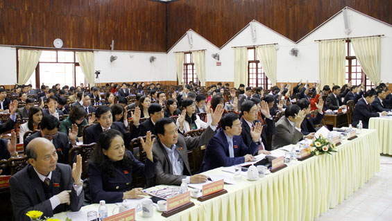 Bế mạc kỳ họp thứ 11, HĐND tỉnh khóa XII: Thông qua 14 nghị quyết quan trọng 