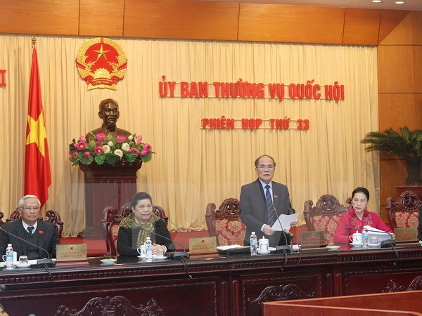 Bế mạc Phiên họp thứ 33, Ủy ban Thường vụ Quốc hội khóa XIII