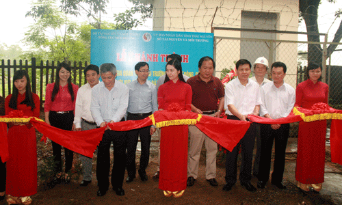 Bàn giao Trạm quan trắc môi trường nước tự động đầu tiên cả nước 
