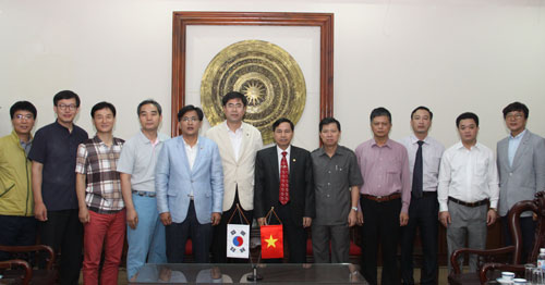Chủ tịch UBND tỉnh tiếp đoàn Gyeongsangbuk-do 
