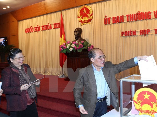 Công bố kết quả lấy phiếu tín nhiệm tại Đảng đoàn Quốc hội