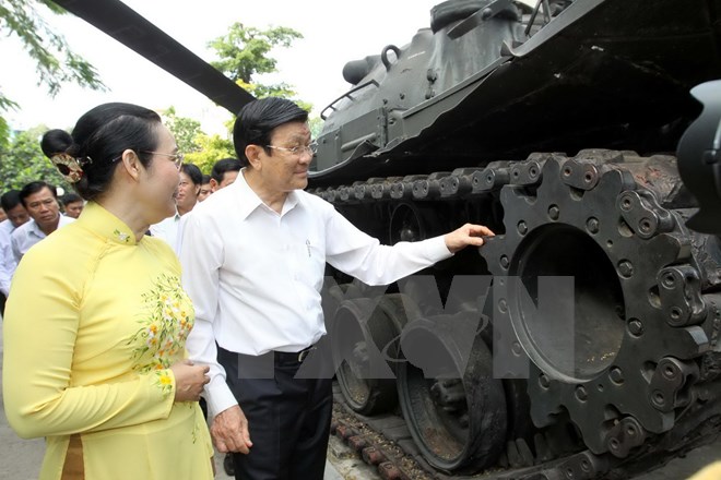 Chủ tịch nước họp mặt đầu Xuân Ất Mùi với các cựu tù cách mạng