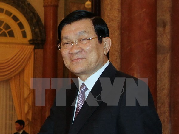 Chủ tịch nước Trương Tấn Sang dự Hội nghị cấp cao Á-Phi 