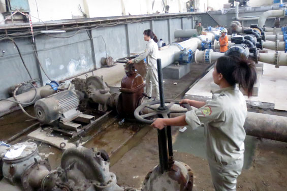 Cung ứng trên 6,4 triệu mét khối nước
