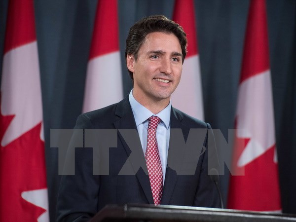 Thủ tướng đắc cử Canada Justin Trudeau sẽ nhậm chức ngày 4/11