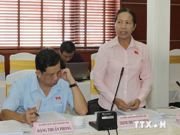 Đại biểu Quốc hội thảo luận về hai dự thảo luật sửa đổi