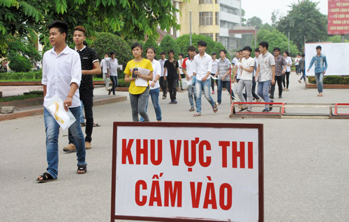 Đại học Thái Nguyên: Kết thúc đợt 1 thi tuyển sinh đại học và cao đẳng 