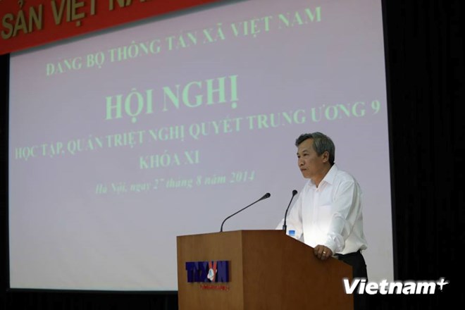 Đảng bộ Thông tấn xã Việt Nam quán triệt Nghị quyết TW 9