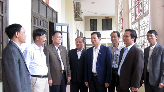 Đại biểu Quốc hội tỉnh tiếp xúc cử tri T.P Thái Nguyên 