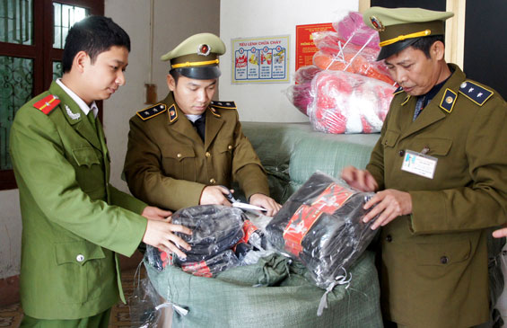 Đồng Hỷ: Thu giữ nhiều mặt hàng nhập lậu trị giá gần 100 triệu đồng 