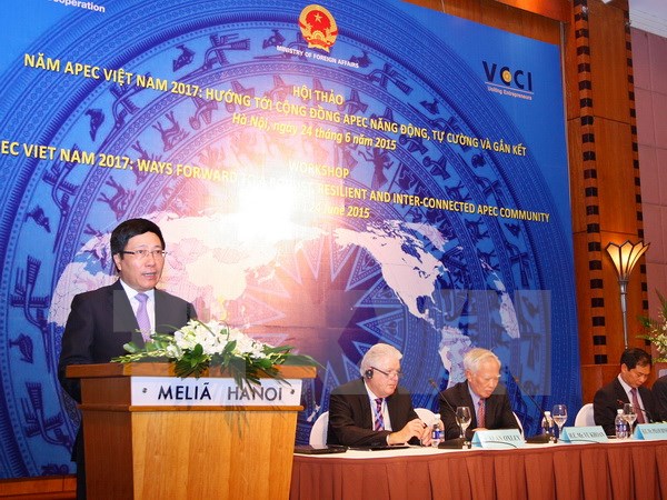 Đăng cai Năm APEC 2017 là trọng tâm đối ngoại của Việt Nam