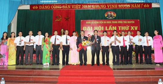  Bệnh viện Đa khoa Trung ương Thái Nguyên: Đại hội Đảng bộ lần thứ XV, nhiệm kỳ 2015 – 2020