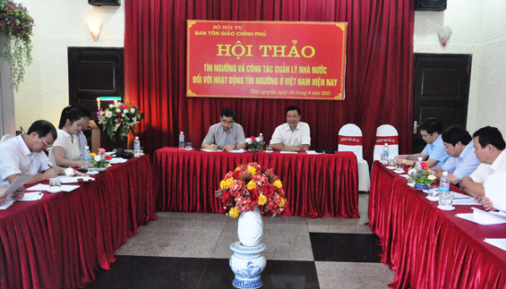 Hội thảo về tín ngưỡng và quản lý nhà nước đối với hoạt động tín ngưỡng 