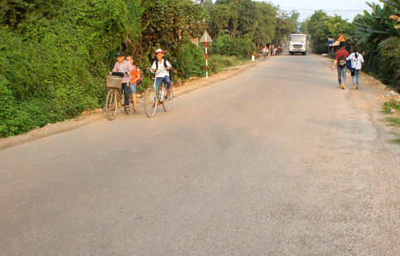 Hoàn thành cải tạo hơn 20 Km đường trên tuyến ĐT269 