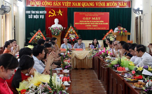 Gặp mặt cán bộ làm công tác thi đua khen thưởng Thái Nguyên 