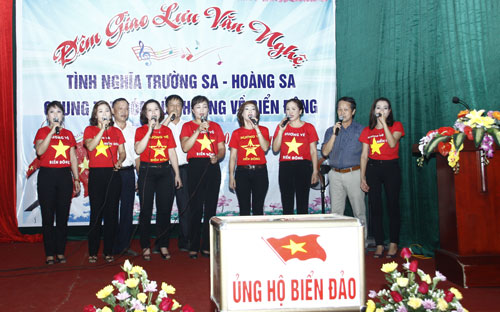 Gửi gắm tình cảm đến nơi đảo xa 