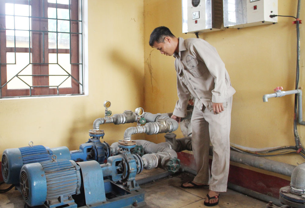 Chủ động phương án cấp đủ nước trong mùa khô