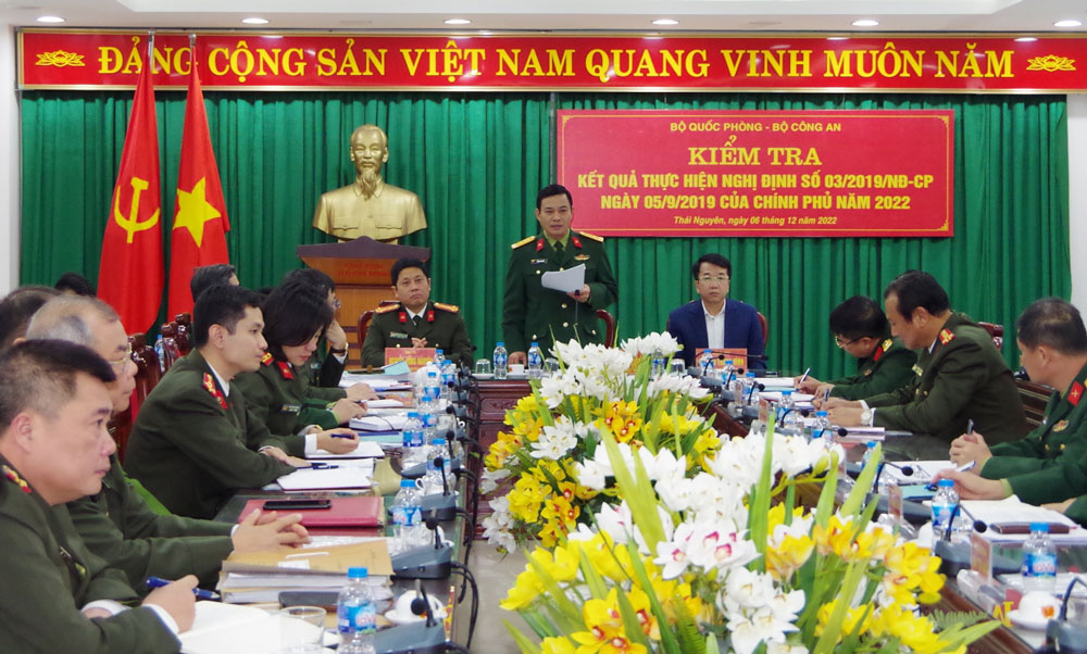 Thực hiện tốt các nhiệm vụ quốc phòng, an ninh và phòng chống tội phạm