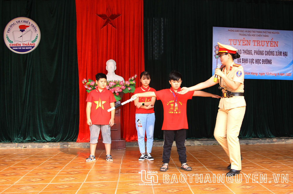 TP. Thái Nguyên: Tăng cường phòng ngừa tai nạn giao thông liên quan đến thanh, thiếu niên
