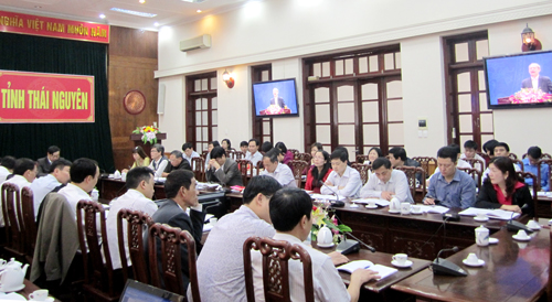 Hội nghị trực tuyến toàn quốc giới thiệu, phổ biến nội dung Hiến pháp năm 2013 