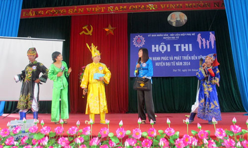 Hội thi “Gia đình hạnh phúc và phát triển bền vững” 