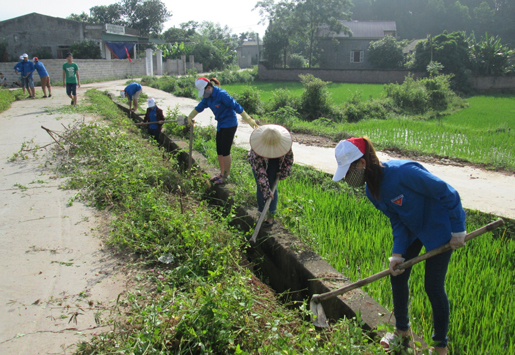 Hơn 70 đoàn viên, thanh niên tham gia hoạt động tình nguyện 