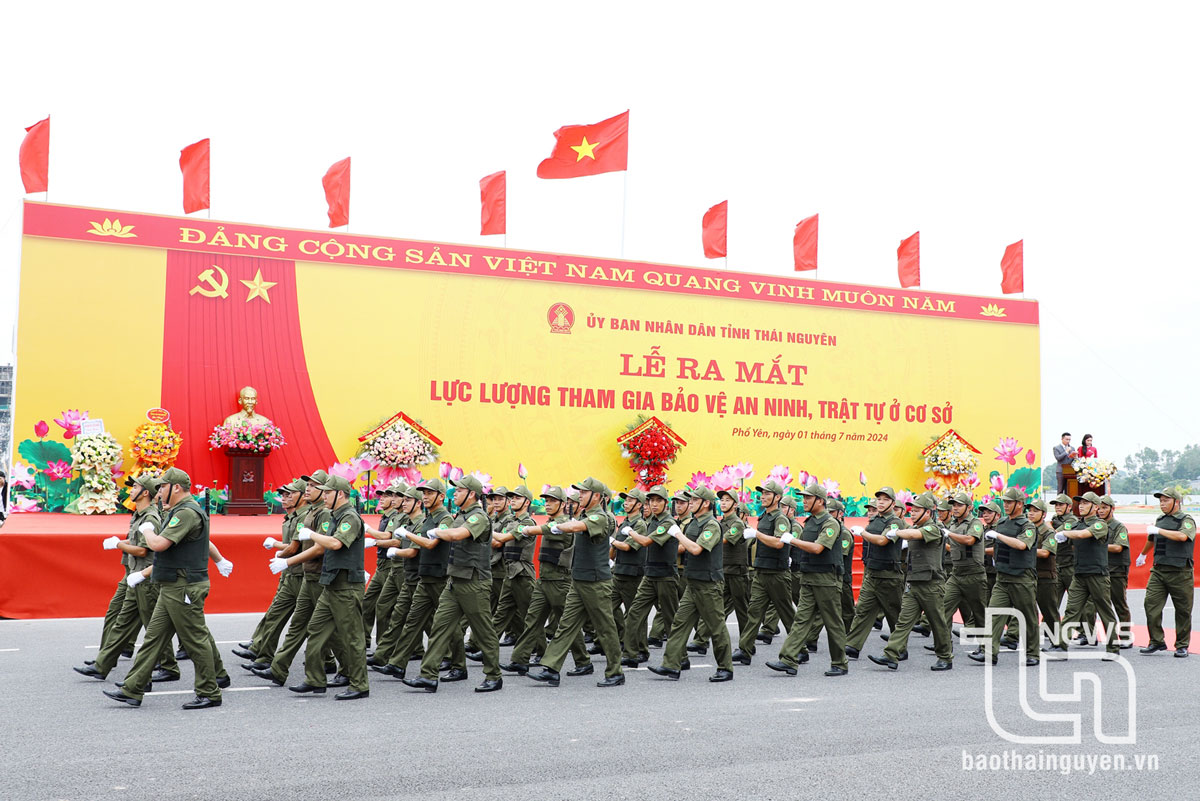 Trên 6.700 người tham gia Lực lượng bảo vệ an ninh trật tự ở cơ sở