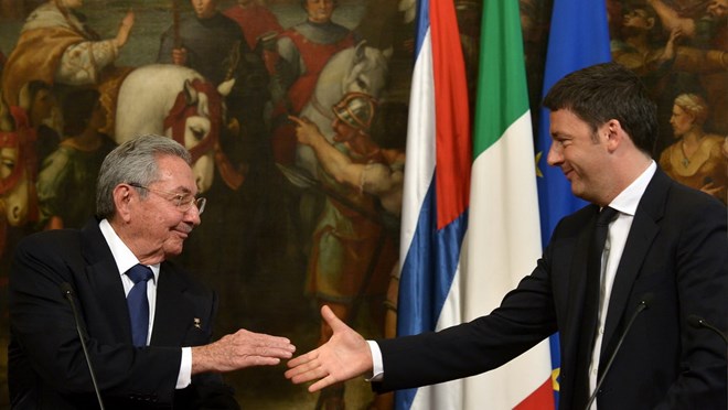 Italy đánh giá tích cực những mục tiêu phát triển của Cuba