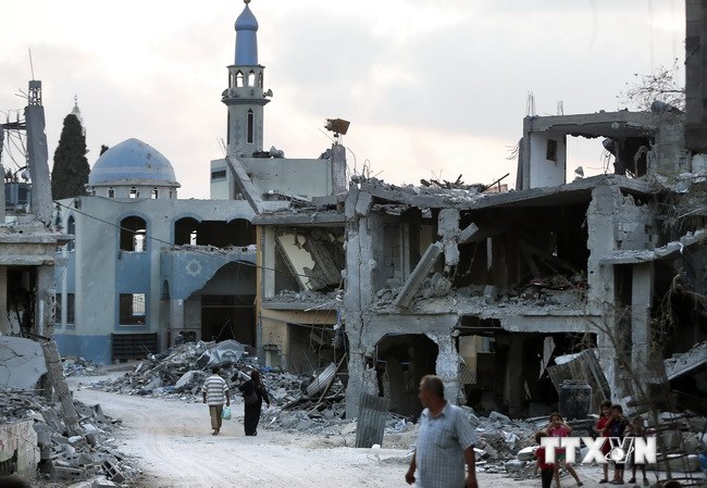 Israel không kích đáp trả loạt rocket mới từ Gaza