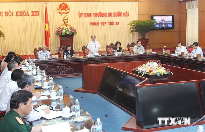 Khai mạc phiên họp thứ 29 của Ủy ban Thường vụ Quốc hội