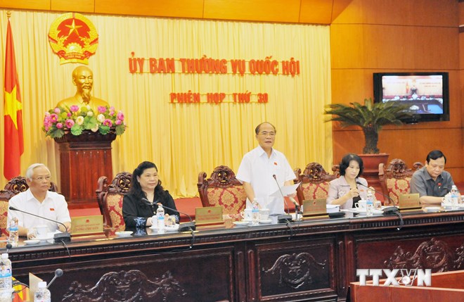 Khai mạc Phiên họp thứ 30, Ủy ban Thường vụ Quốc hội Khóa XIII