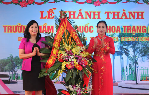 Khánh thành Trường Mầm non Quốc tế Hoa Trạng Nguyên 