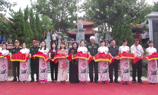 Khánh thành giai đoạn 3 Khu lưu niệm – Tưởng niệm liệt sĩ Trung đoàn 88 