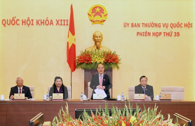 Khai mạc Phiên họp 35, Ủy ban Thường vụ Quốc hội khóa XIII 