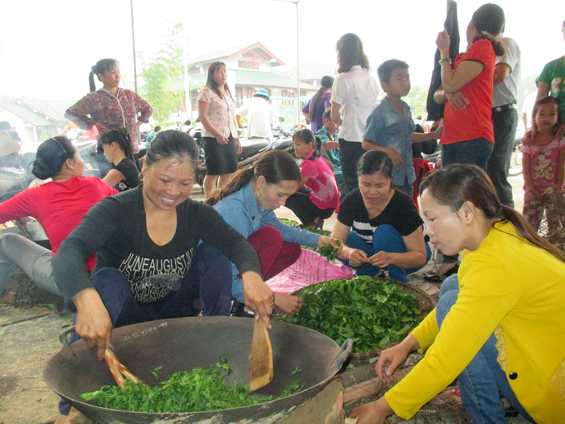 Khai mạc Lễ hội trà xuân Tân Cương 