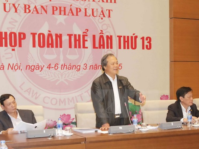 Khai mạc phiên họp toàn thể Ủy ban Pháp luật của Quốc hội