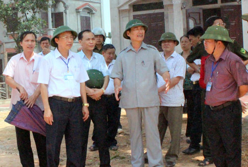 Kiểm tra tiến độ Dự án nút giao Yên Bình 
