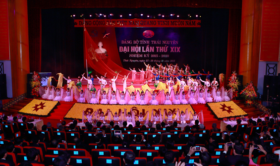 Khai mạc trọng thể Đại hội đại biểu Đảng bộ tỉnh lần thứ XIX, nhiệm kỳ 2015-2020