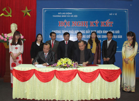 Phối hợp thúc đẩy bình đẳng giới
