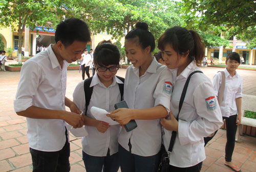 Môn Toán: 1 trường hợp bị đình chỉ thi do sử dụng điện thoại 