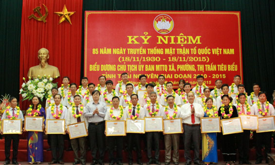 Kỷ niệm 85 năm ngày truyền thống và biểu dương những tấm gương tiêu biểu