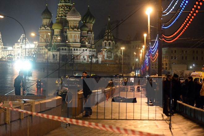 Nga bắt thêm 2 nghi phạm sát hại cựu Phó Thủ tướng Nemtsov 