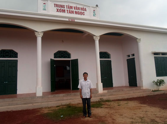 Chung sức xây dựng nhà văn hóa