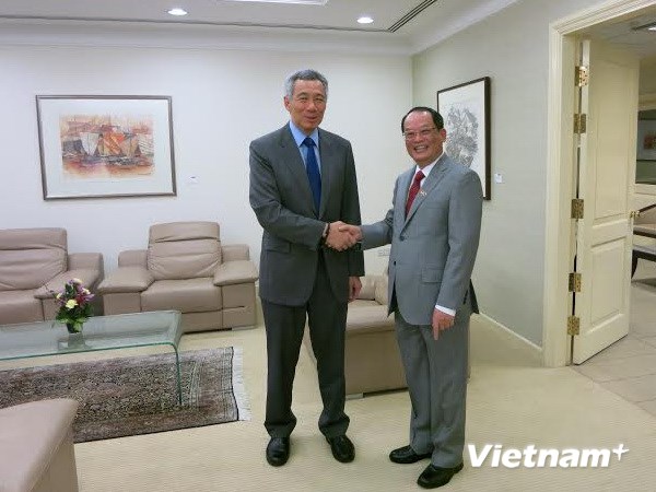 Ông Lý Hiển Long: Singapore tiếp tục hợp tác chặt chẽ với Việt Nam