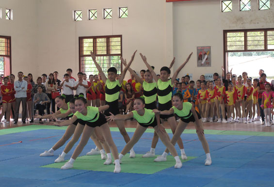 1.800 học sinh tham gia Hội khỏe Phù đổng