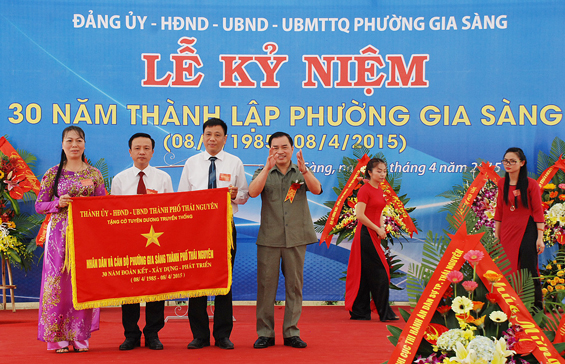 Phường Gia Sàng kỷ niệm 30 năm Ngày thành lập 
