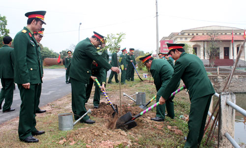 Phát động Tết trồng cây Đời đời nhớ ơn Bác Hồ 
